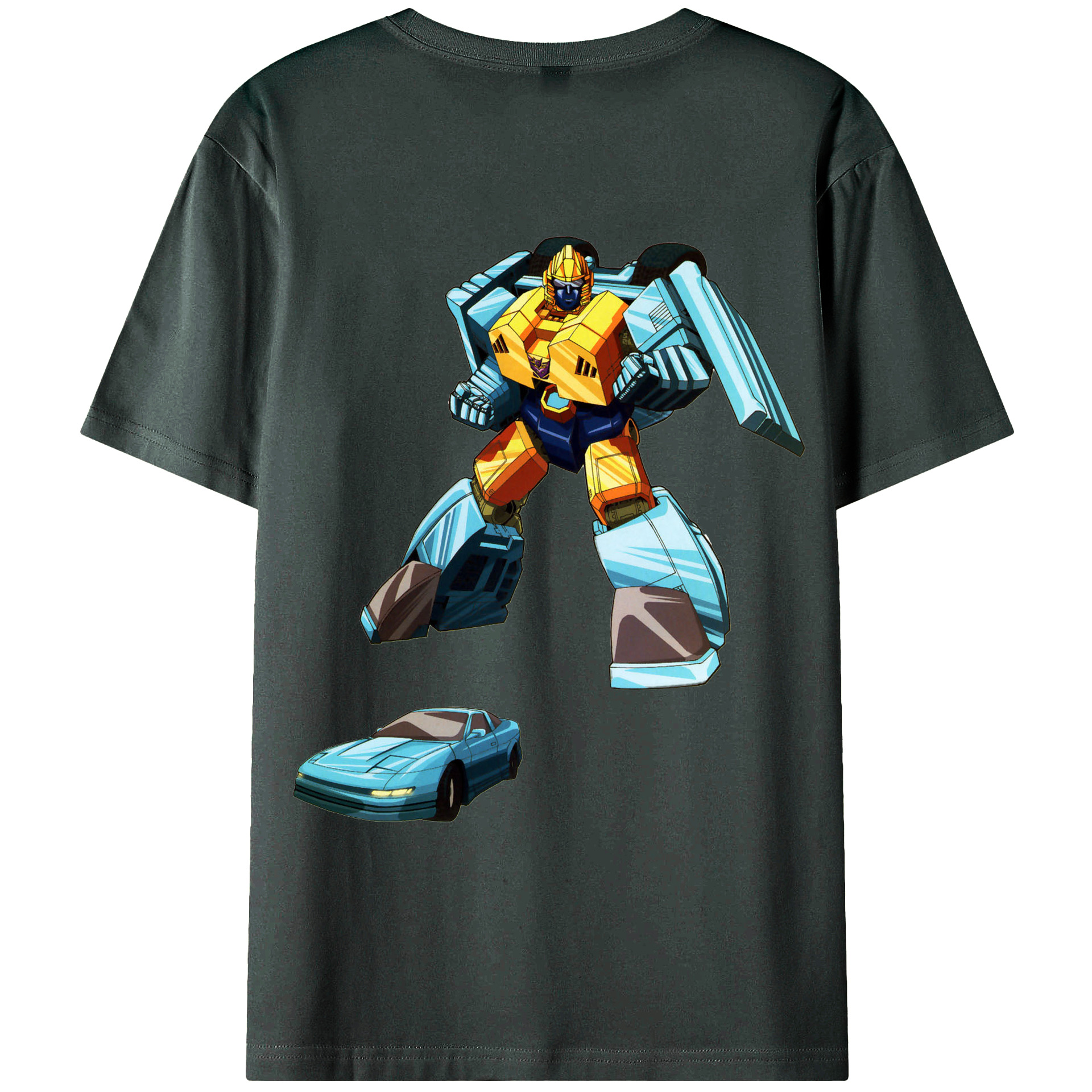 （画像用）  綿100％ メンズ半袖Tシャツ（バックプリント） 通気性